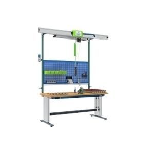 Aluminum workbench - WBA - TESEO - assembly / for workshops / multi-drawer