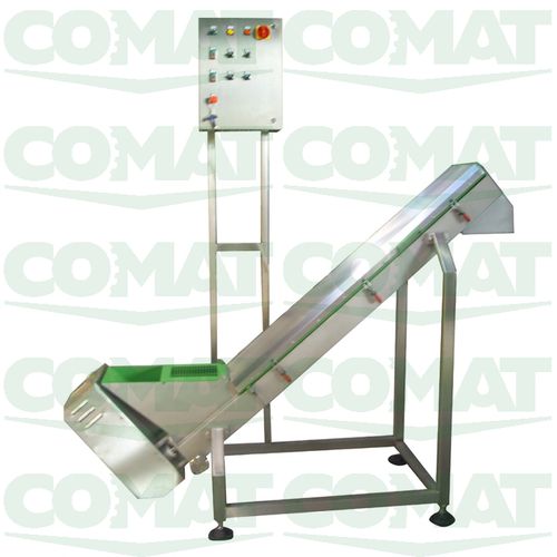 Belt conveyor - M26  - Comat - dough / for the food industry / stainless steel