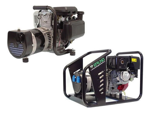 Gasoline engine generator set - LAMPO series  - Bruno generators - single-phase / portable / direct fuel injection