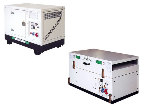 Diesel generator set - CADDY QUIET series  - Bruno generators - three-phase / stationary / direct fuel injection