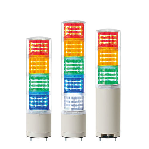 LED stack light - QTC70ML - Qlight Co., Ltd. - flashing / steady / 2-color