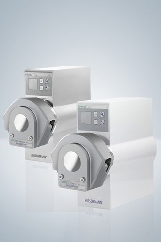 Laboratory pump - max. 100 rpm | rotarus® flow 50 series - Hirschmann Laborgeräte GmbH & Co. KG - peristaltic / for chemicals / distribution