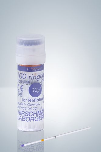Capillary micropipette - 32 µl | ringcaps® series - Hirschmann Laborgeräte GmbH & Co. KG - manual