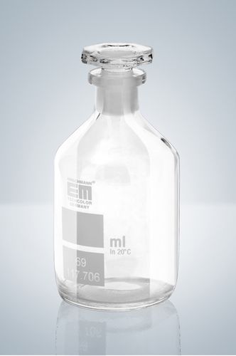 Reagent vial - 100 - 3 000 ml - Hirschmann Laborgeräte GmbH & Co. KG - glass / with cap