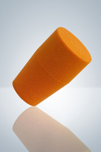 Conical plug - BIO-SILICO® series - Hirschmann Laborgeräte GmbH & Co. KG - male / silicone