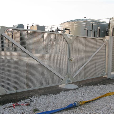 Pedestrian gate - CCANC1 - M.M. srl - manual / FRP / composite