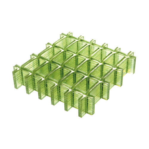 Composite grating - M.M. srl - FRP / rectangular mesh / high chemical resistance