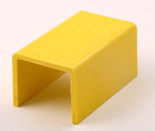 Composite profile - 53CC - M.M. srl - C / for railing / pultruded