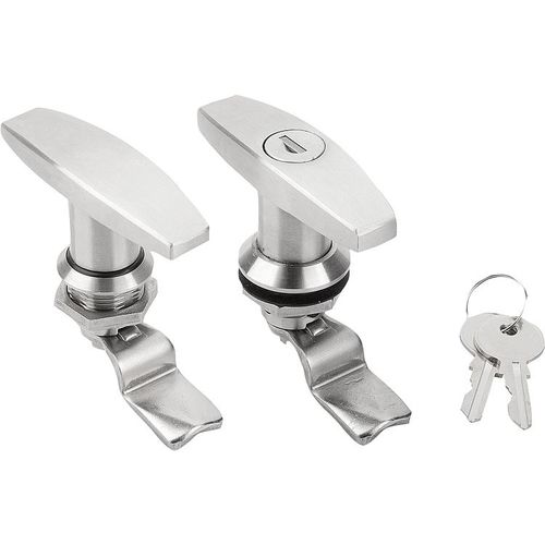 Key lock - K1109 series - HEINRICH KIPP WERK GmbH & Co. KG - quarter-turn / for door / steel