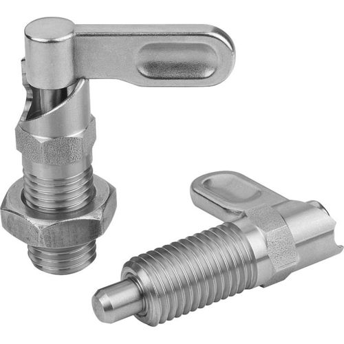 Stainless steel indexing plunger - K1285 series - HEINRICH KIPP WERK GmbH & Co. KG