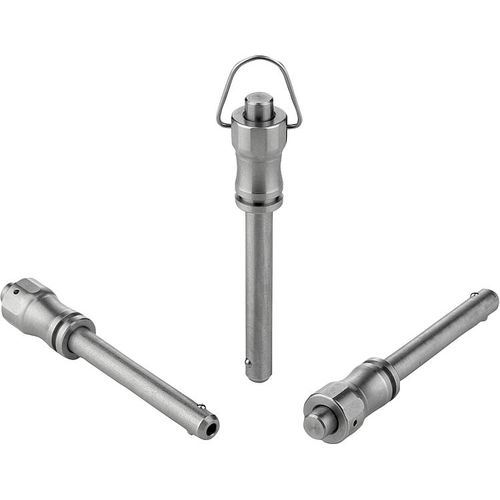 Headed pin - K0790 series - HEINRICH KIPP WERK GmbH & Co. KG - stainless steel / safety