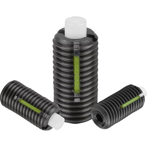 Spring plunger - K1373 series - HEINRICH KIPP WERK GmbH & Co. KG
