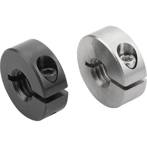 Stainless steel shaft collar - K0986 series - HEINRICH KIPP WERK GmbH & Co. KG