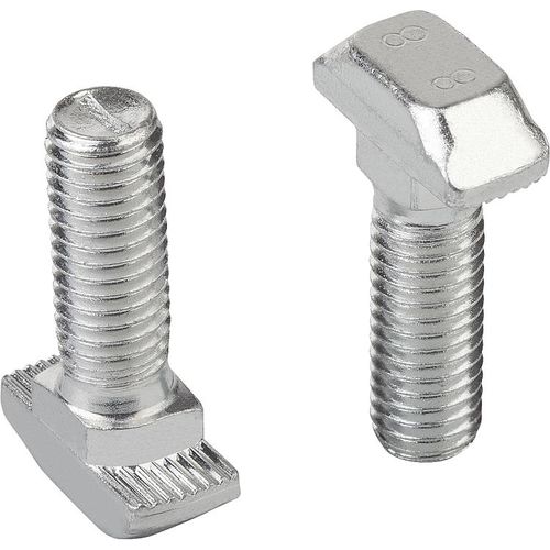 Fastening screw - K1029 series - HEINRICH KIPP WERK GmbH & Co. KG - flat-head / Allen / steel