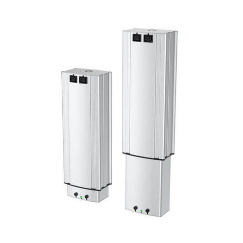 Lifting column for medical applications - TL52 series - TiMOTION Europe - telescopic / 2-stage / with AC input