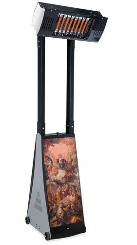 Heating radiant heater - Neroheat - Siabs srl - mobile