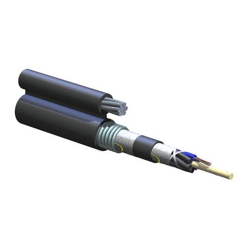 Optical data cable - 012TUB-T4131D20 - CORNING - gigabit Ethernet / armored / rugged