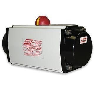 Pneumatic actuator - M series - NIBCO - rotary / rack-and-pinion / double-acting