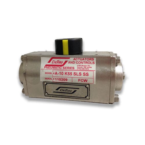 Pneumatic valve actuator - A series - NIBCO - rotary / double-acting / single-acting with return spring