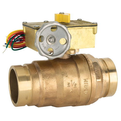 Ball valve - KG 505-W-8 series - NIBCO - manual / for control / for water