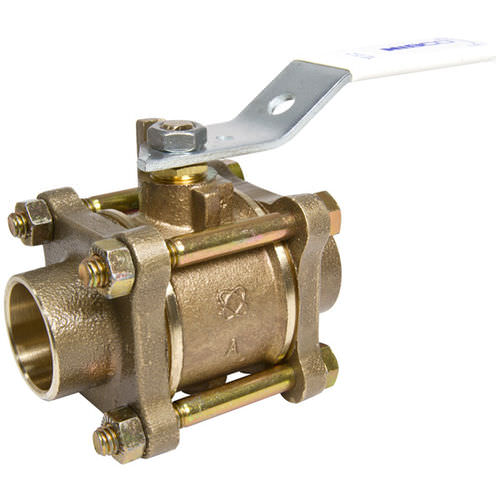 Ball valve - S-595-Y-LF series - NIBCO - lever / for control / for water