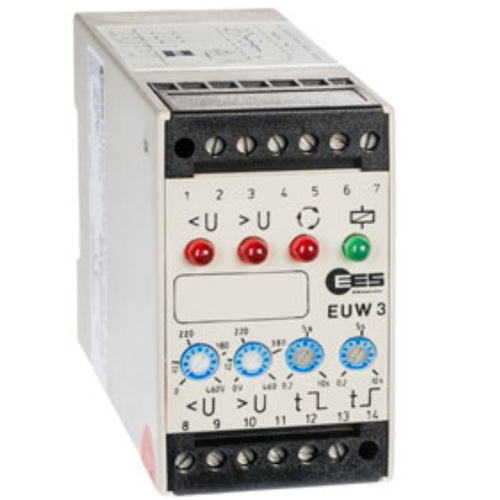 Under-voltage monitoring relay - EUW 3 - Elektra Elektronik GmbH & Co. Störcontroller KG - over-voltage / phase sequence / three-phase