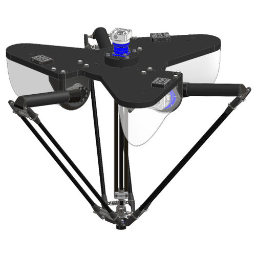 Delta robot - D4-800-S020-R100 - Codian Robotics - 4-axis / pick-and-place / for the food industry