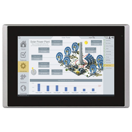 TFT-LCD monitor - MON6010APHEB - Maple Systems - projected capacitive touchscreen / industrial / construction