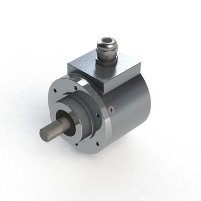 Incremental rotary encoder - AWI 58  - Hohner Elektrotechnik GmbH - mechanical / solid-shaft / flange