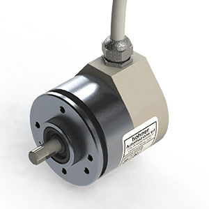 Incremental rotary encoder - 28  - Hohner Elektrotechnik GmbH - mechanical / solid-shaft / aluminum