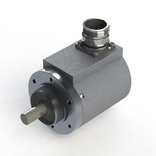 Absolute rotary encoder - AWA 58 - Hohner Elektrotechnik GmbH - solid-shaft / parallel / stainless steel