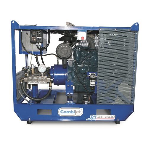 Cold water high-pressure cleaner - JD90-1500 - CombiJet - diesel engine / stationary / for heavy-duty applications