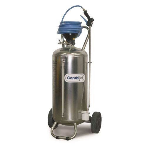 Mobile spray unit - CFJ 50 - CombiJet - detergent / manual / stainless steel