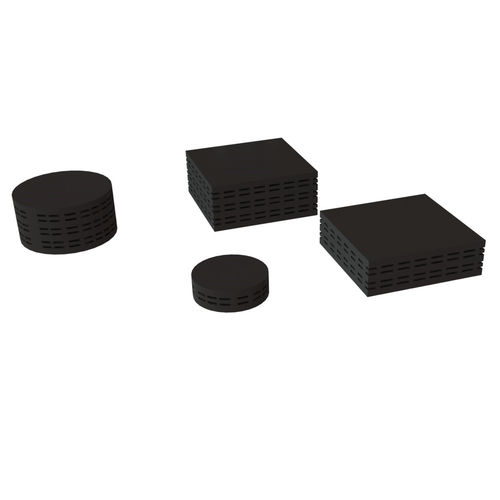 Anti-vibration pad - POT-X Series - Jiangxi Liansheng Technology Co., Ltd.