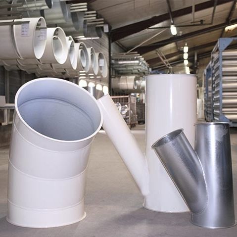 Steel piping system - A , B - CATTIN FILTRATION - modular