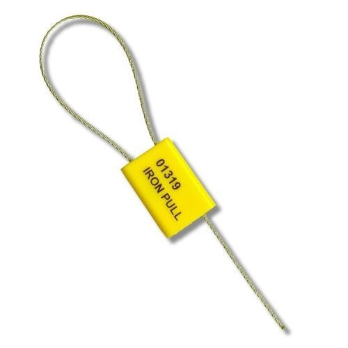 Galvanised steel high-security cable seal - IRON PULL - ROYAL PACK
