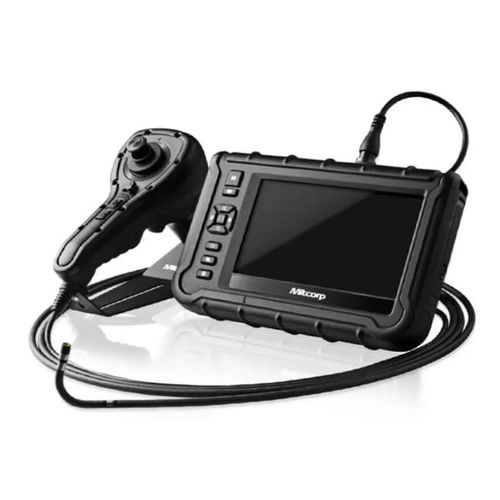 Flexible videoscope - X2000 - Mitcorp (Medical Intubation Corporation) - portable / LCD display / articulated