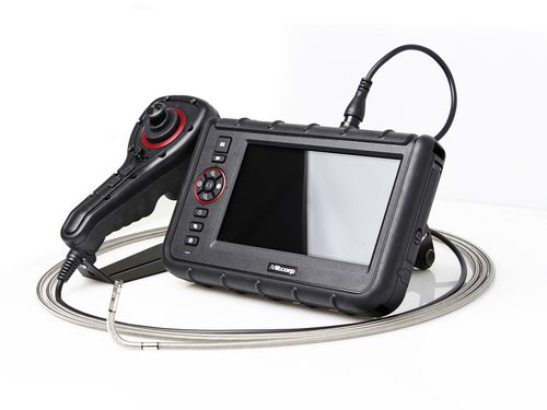 Flexible videoscope - X1000 PLUS - Mitcorp (Medical Intubation Corporation) - LED / portable / LCD display