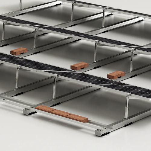 Flat roof PV mounting system - UNINET - Contact Italia srl