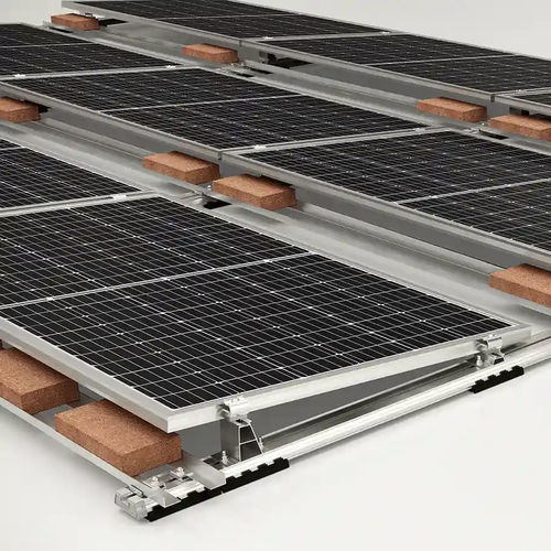 Flat roof PV mounting system - FEETNET - Contact Italia srl