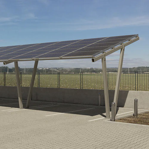 Mono-pitched roof PV mounting system - Contact Italia srl - for landscape installation