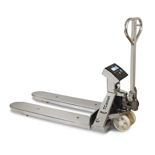 Scale pallet truck - Gram Core TCamel Inox - Gram Group - electric / walk-behind / 380 V