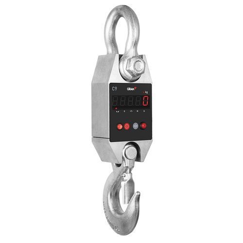 Digital crane scale - Gram Lite C9 - Gram Group - with LED display / with rechargeable battery