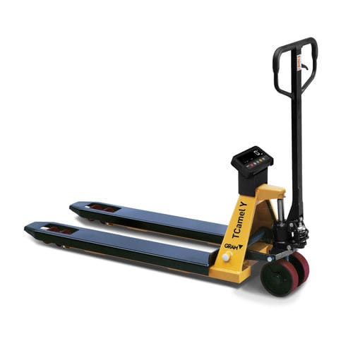 Hand pallet truck - Gram Lite TCamel-Y 2T - Gram Group - battery-powered / scale