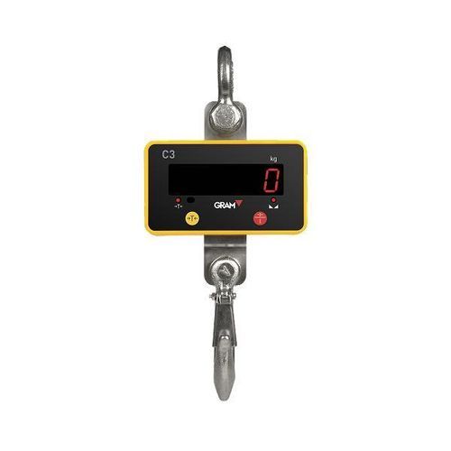 Digital crane scale - Accurex C3 - GRAM - with LED display / with rechargeable battery
