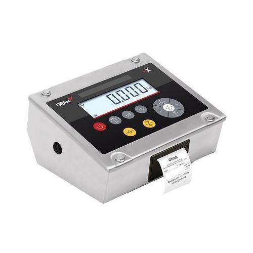 Weight indicator with built-in printer - GRAM K3i Printer Indicator - GRAM - digital / LCD display / benchtop