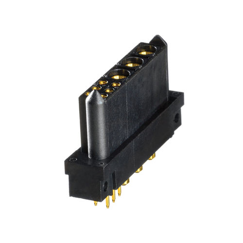 Hybrid connector - LSP Series - Positronic Industries - PCB / rectangular / female