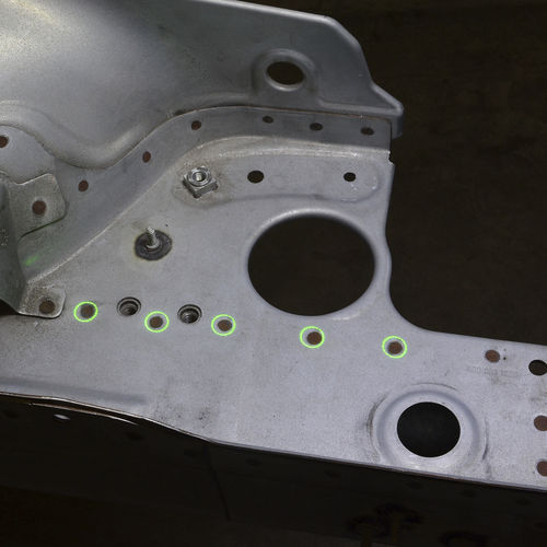 Quality control laser projector WERKLICHT EXTEND3D for