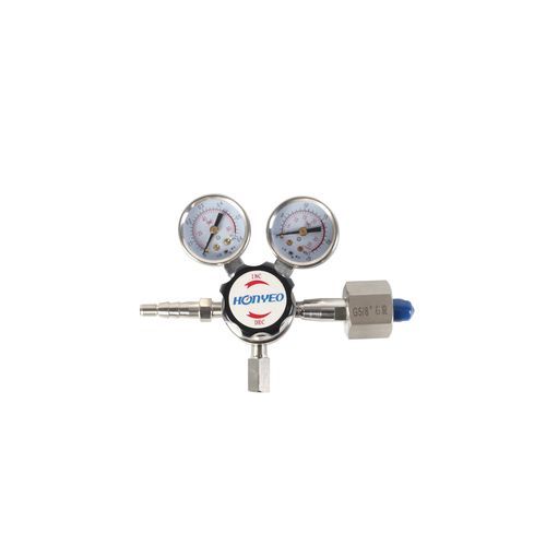 Gas pressure regulator - YQJX (F) series - Xuzhou Hongye Apparatus & Instrument Co.,LTD - diaphragm / stainless steel 316L / brass