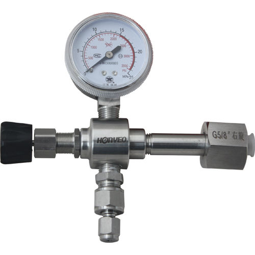 Manual valve - QYF-2R - Xuzhou Hongye Apparatus & Instrument Co.,LTD - sampling / for gas / for cylinders